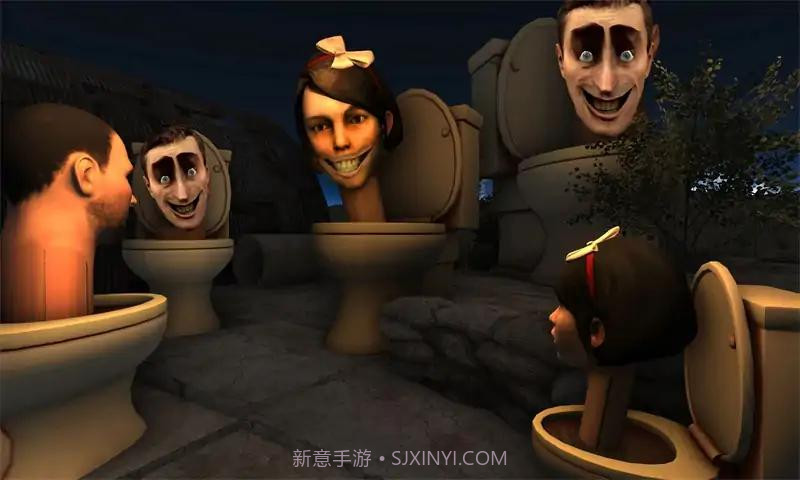 厕所火车怪物生存v0.7截图