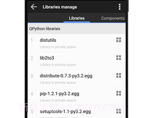 QPython3v1.3.6截图