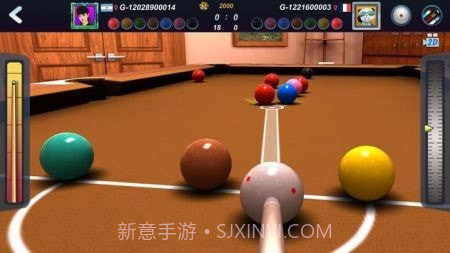 真实3D台球2v1.1.7截图