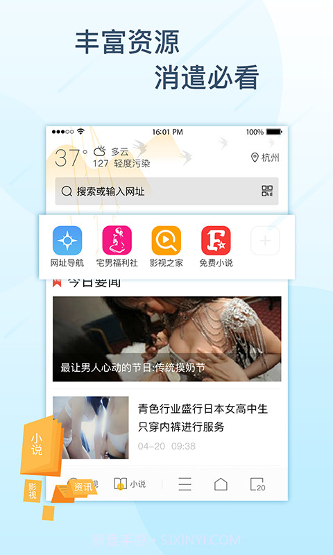 极搜浏览器3.4.12截图