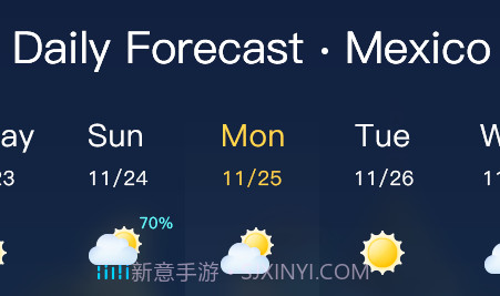 坚果天气v1.1.10截图