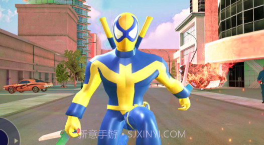 忍者蜘蛛侠绳索英雄2v1.16截图