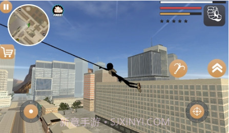 火柴人绳索英雄2v2.5.9截图
