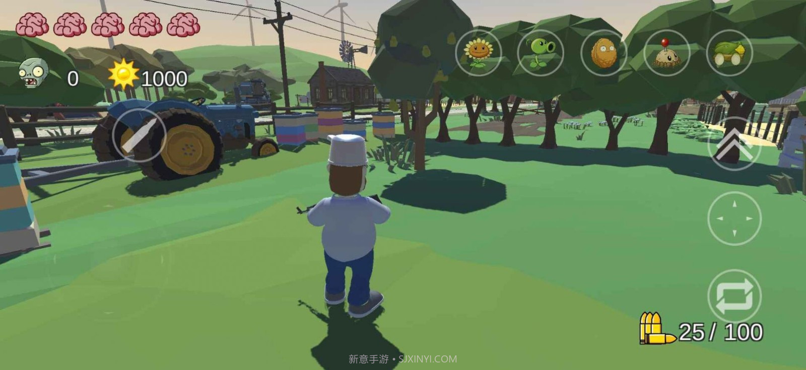 火山哥哥植物大战僵尸3D版v1.9截图