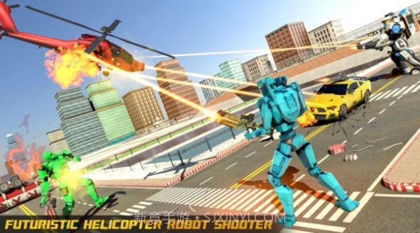 直升机变形机器人游戏 v1.0.2v1.81截图