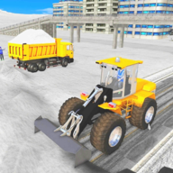 雪地起重机道路救援3D vv4.13