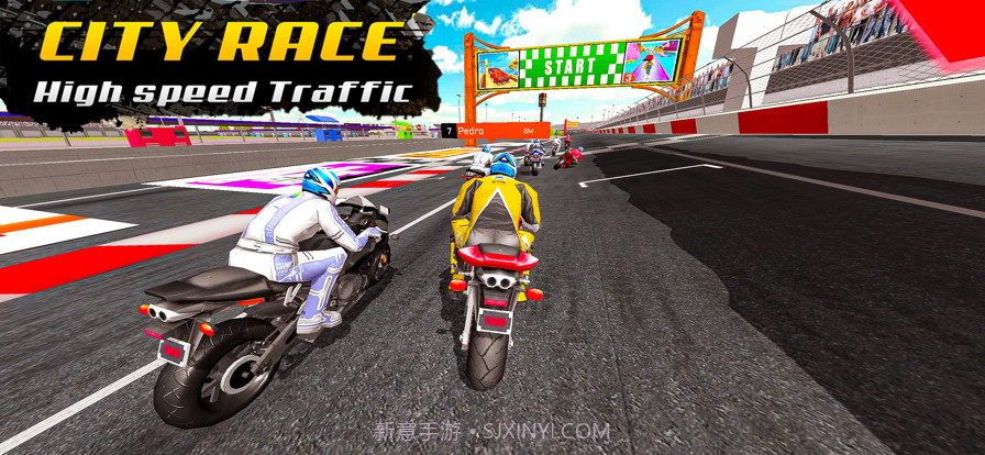 公路摩托车赛车手v1.10截图