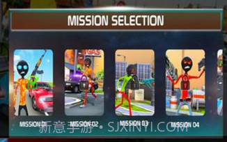 火柴人绳索英雄v3.9.14截图