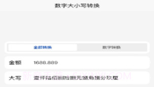 金额大小写v1.1.13截图