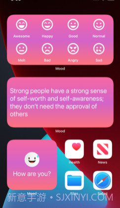 MoodTracker:)Widgetv1.1.12截图