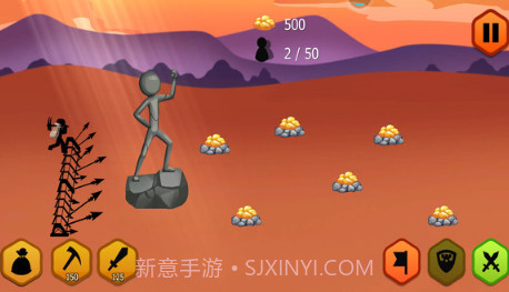 火柴人战争2无敌版v5.0.14截图