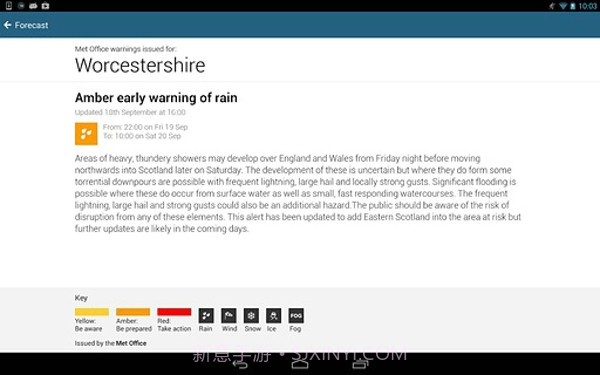 BBC Weather1.4.7截图