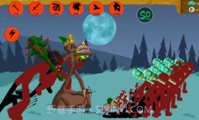 火柴人战争遗产召唤版红色火柴人v2.14截图