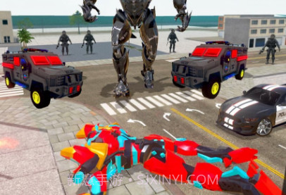 警察机器人变形金刚v1.15截图