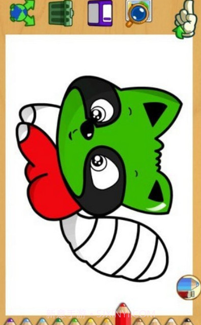 蜡笔儿童涂画v5.2.21截图