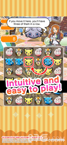 宝可梦消消乐手机版1.6截图