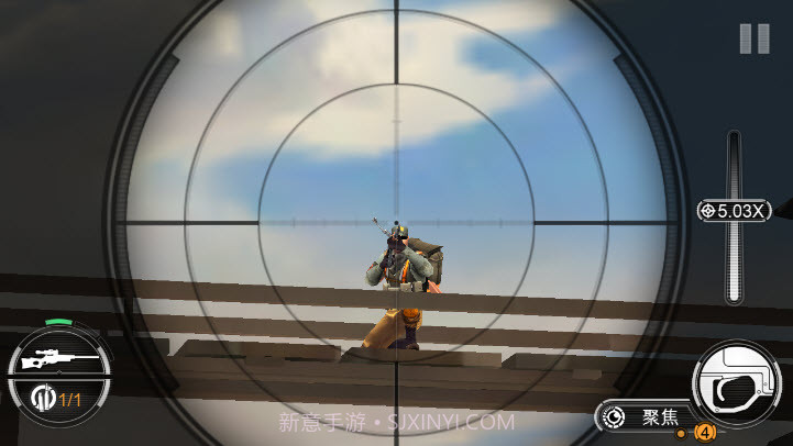 狙击手X绝命杀机体力版(孤单狙击手)v1.19截图