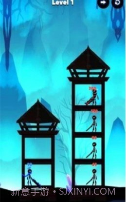 火柴人英雄登塔战争抖音2021.26截图