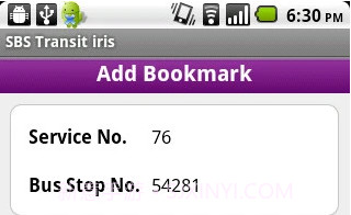 SBS交通导航(SBS Transit iris)V2.1.19截图