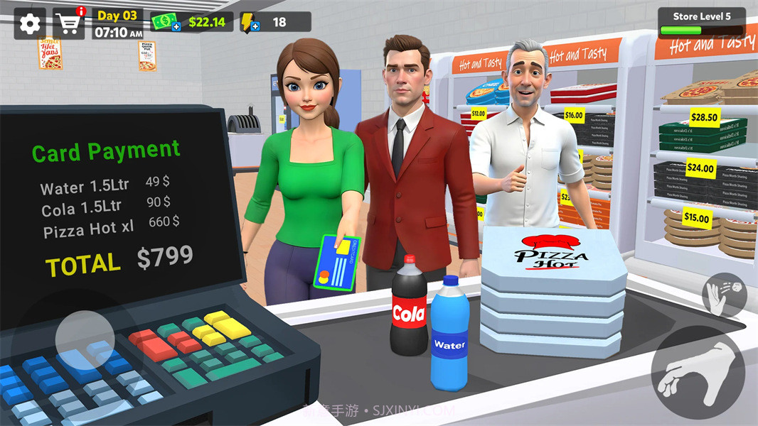 披萨店模拟器3D官方版0.6.7截图