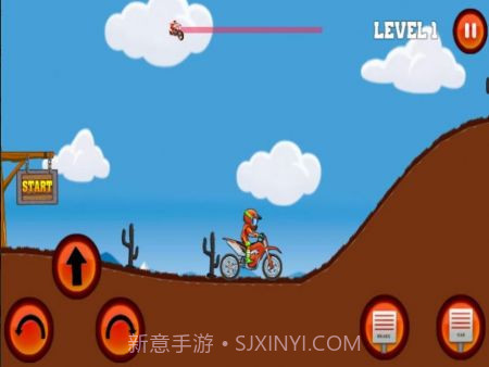 山丘摩托车竞赛截图1 山丘摩托车竞赛截图1