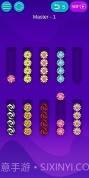 彩色气泡排序截图1 彩色气泡排序截图1