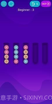 彩色气泡排序截图3 彩色气泡排序截图3