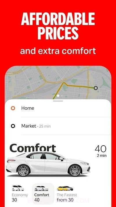 yango叫车截图3 yango叫车截图3