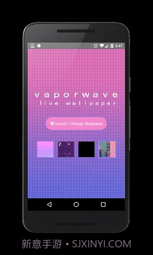 蒸汽波动态壁纸截图2