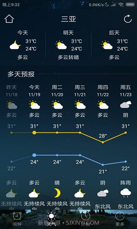 天气闹钟助手截图3