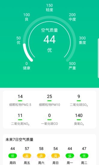 快乐看天气截图2 快乐看天气截图2