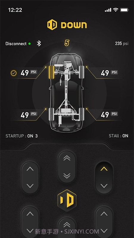 DOWN电控空气悬挂系统截图1 DOWN电控空气悬挂系统截图1