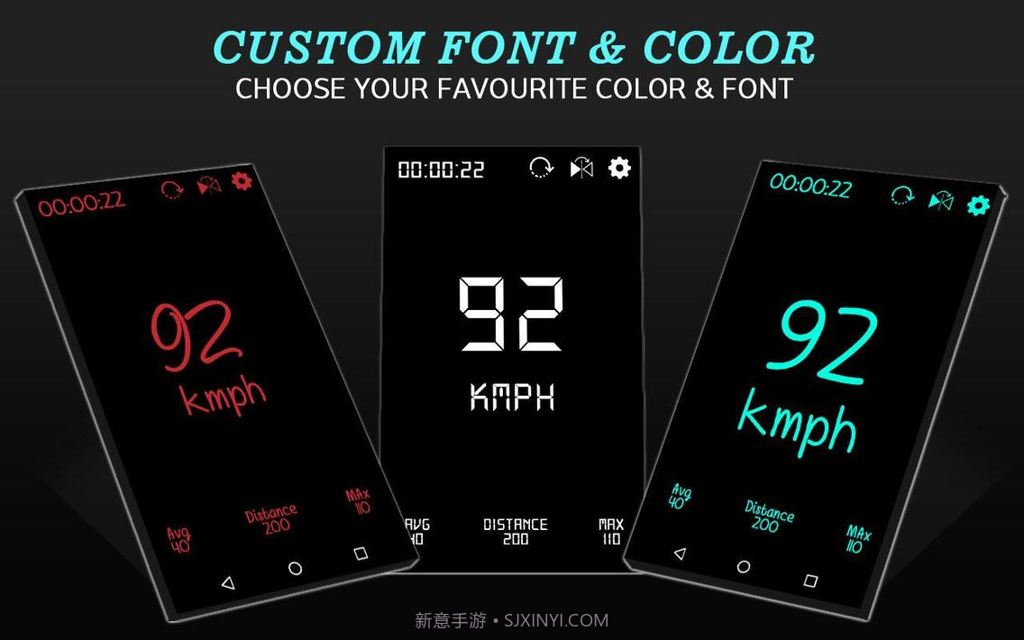 数字GPS车速表截图3