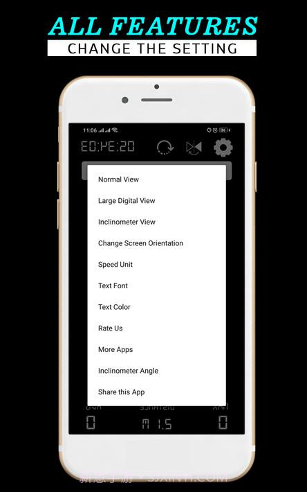 数字GPS车速表截图8