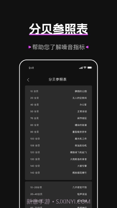 标准噪音分贝检测仪截图1 标准噪音分贝检测仪截图1