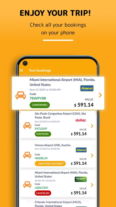 Rentcars.com Car Rental汽车出租截图4