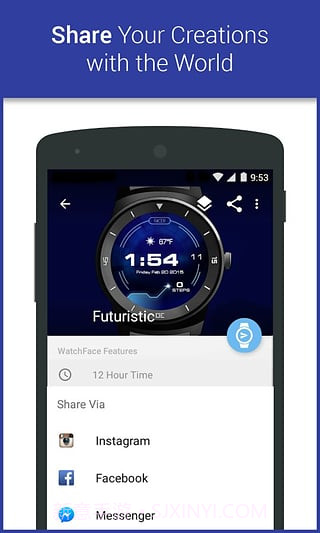 facer表盘截图1 facer表盘截图1