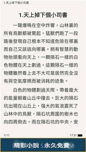 甜橙小說去除广告版截图3 甜橙小說去除广告版截图3