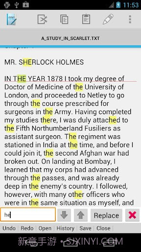 Jota+文本编辑器截图3 Jota+文本编辑器截图3