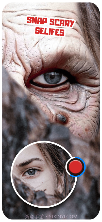 可怕的面具自拍相机截图1