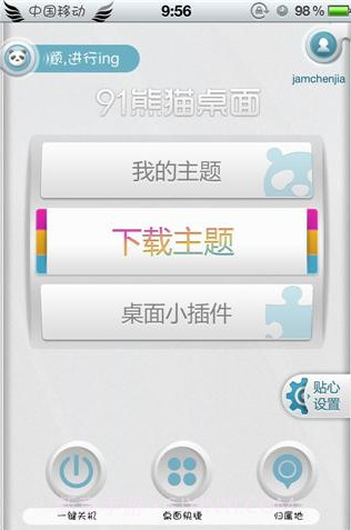 91熊猫桌面截图1