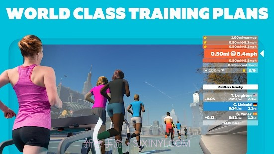 zwift骑行截图4