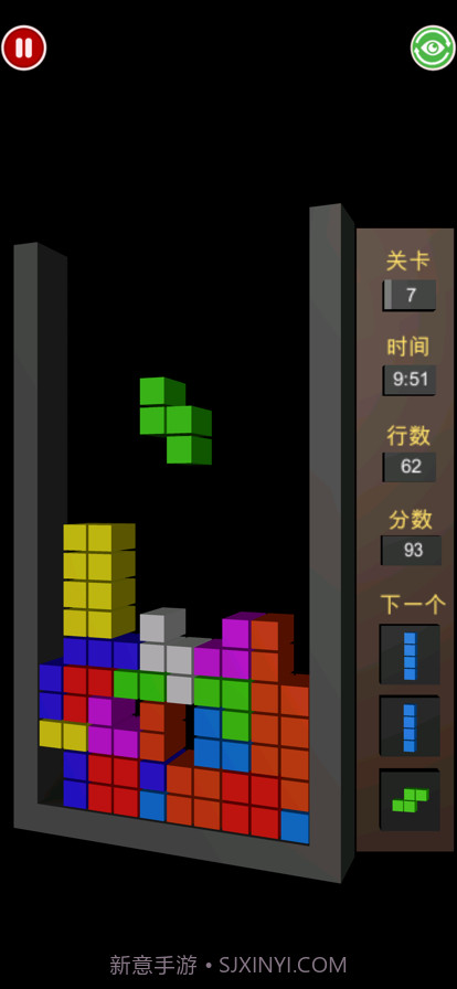俄罗斯3维方块截图2 俄罗斯3维方块截图2