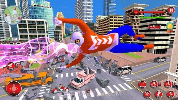 蜘蛛侠飞绳英雄截图3 蜘蛛侠飞绳英雄截图3