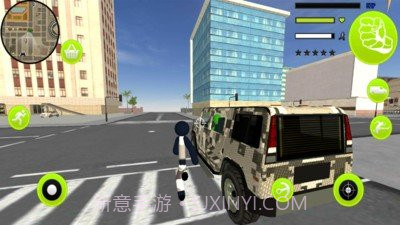 陆军火柴人绳索英雄最新版截图2 陆军火柴人绳索英雄最新版截图2