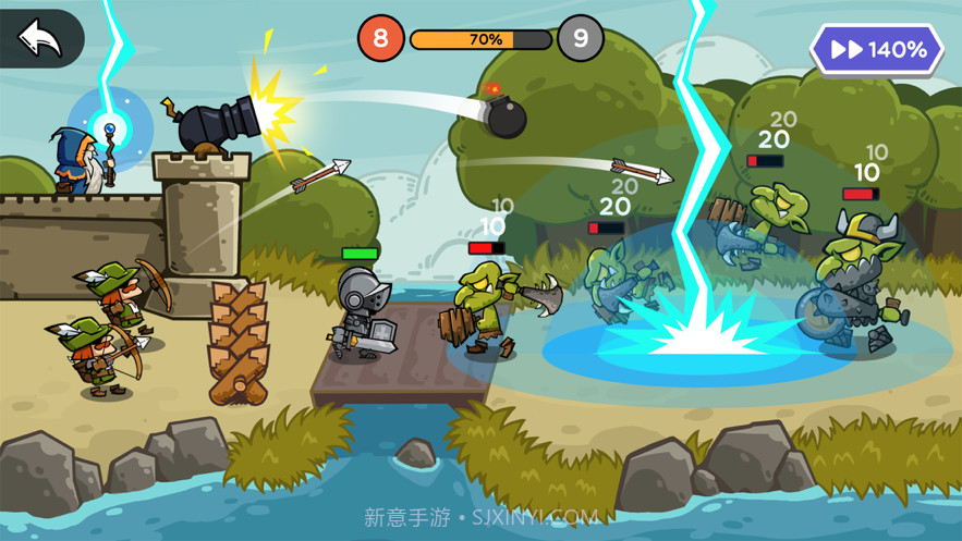 怪物攻城战截图1