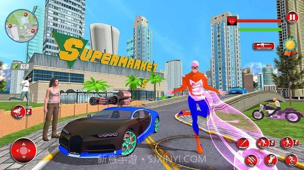 蜘蛛侠飞绳英雄截图4 蜘蛛侠飞绳英雄截图4