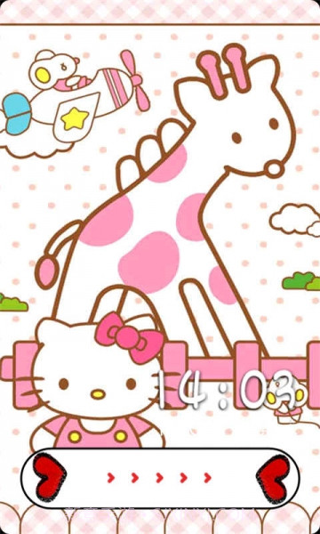 hellokitty超萌九宫格主题锁屏截图2 hellokitty超萌九宫格主题锁屏截图2