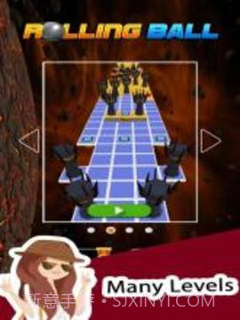 Rolling Ball : 滚球在天空上跳跃截图1