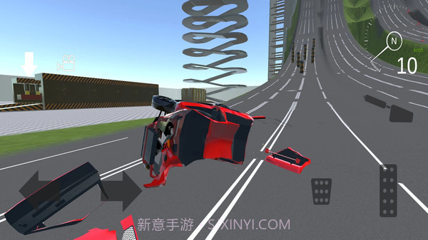 车祸碰撞模拟截图1